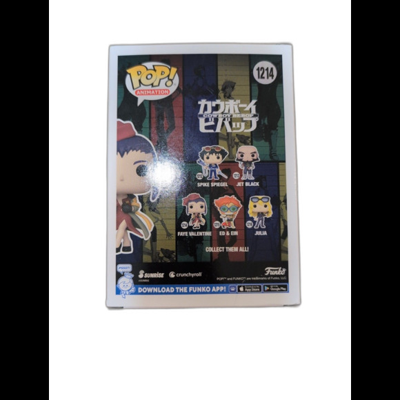 FUNKO POP! - Cowboy Bebop - FAYE VALENTINE Figure (1214) - NEW - Picture 3 of 4